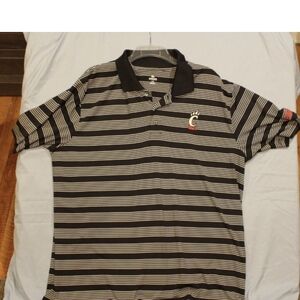 Knights Apparel University of Cincinnati Bearcats Men's XL Button Up Polo